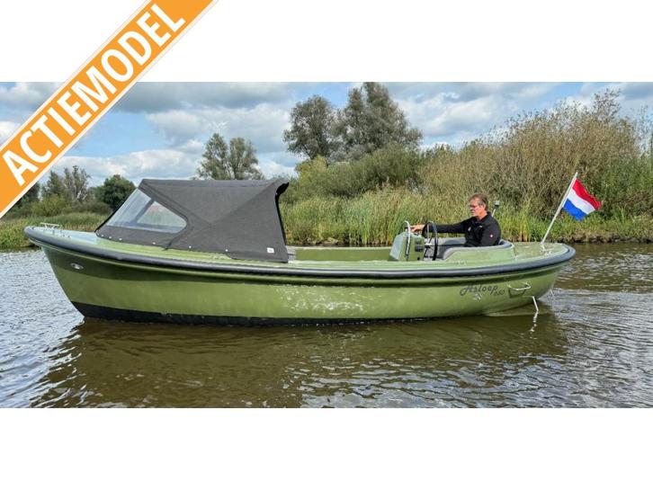 Asloep 650 Yanmar 21pk Demo, Watersport en Boten, Sloepen, Nieuw, 10 tot 30 pk, 6 meter of meer, Binnenboordmotor, Diesel, Polyester