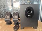 Logitech speaker X210, Computers en Software, Pc speakers, Ophalen of Verzenden, Gebruikt