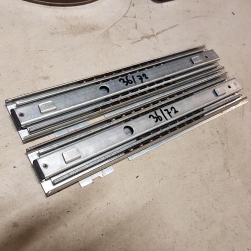 Ladegeleiders 36/72 cm, Doe-het-zelf en Verbouw, IJzerwaren en Bevestigingsmiddelen, Gebruikt