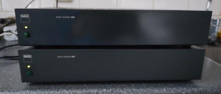 NAD 902 eindversterker (2x), Audio, Tv en Foto, Versterkers en Receivers, Gebruikt, Stereo, 60 tot 120 watt, Overige merken, Ophalen of Verzenden