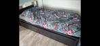 IKEA MALM bed met lades, Huis en Inrichting, Slaapkamer | Bedden, Ophalen, 90 cm, Eenpersoons, Zwart
