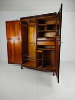 Art Deco Engelse herenkledingkast– AW-Lyn, ca.1920–1930, Antiek en Kunst, Ophalen