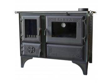 S105M Sabah Luxe Open Haard Kachel + Oven Met Thermometer –  beschikbaar voor biedingen