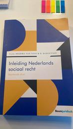 Inleiding Nederlands sociaal recht, Boeken, Studieboeken en Cursussen, Ophalen of Verzenden, Alpha, Zo goed als nieuw, WO