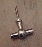 6 x Metalen kastgreep cross kleur nikkel, Minder dan 50 cm, Overige kleuren, Nieuw, Ophalen of Verzenden