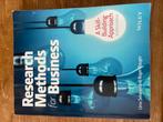 Research methods for business, Ophalen of Verzenden, Zo goed als nieuw