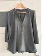 Didi grijze denim blouse maat L, Kleding | Dames, Ophalen of Verzenden, Zo goed als nieuw, Maat 42/44 (L), Grijs