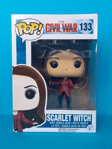 Scarlet Witch Funko Pop! Civil War #133 beschikbaar voor biedingen