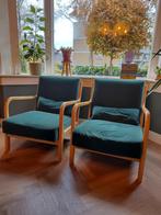 Fauteuils Woood, opknappertjes, Huis en Inrichting, Stoelen, Ophalen, Gebruikt, Twee