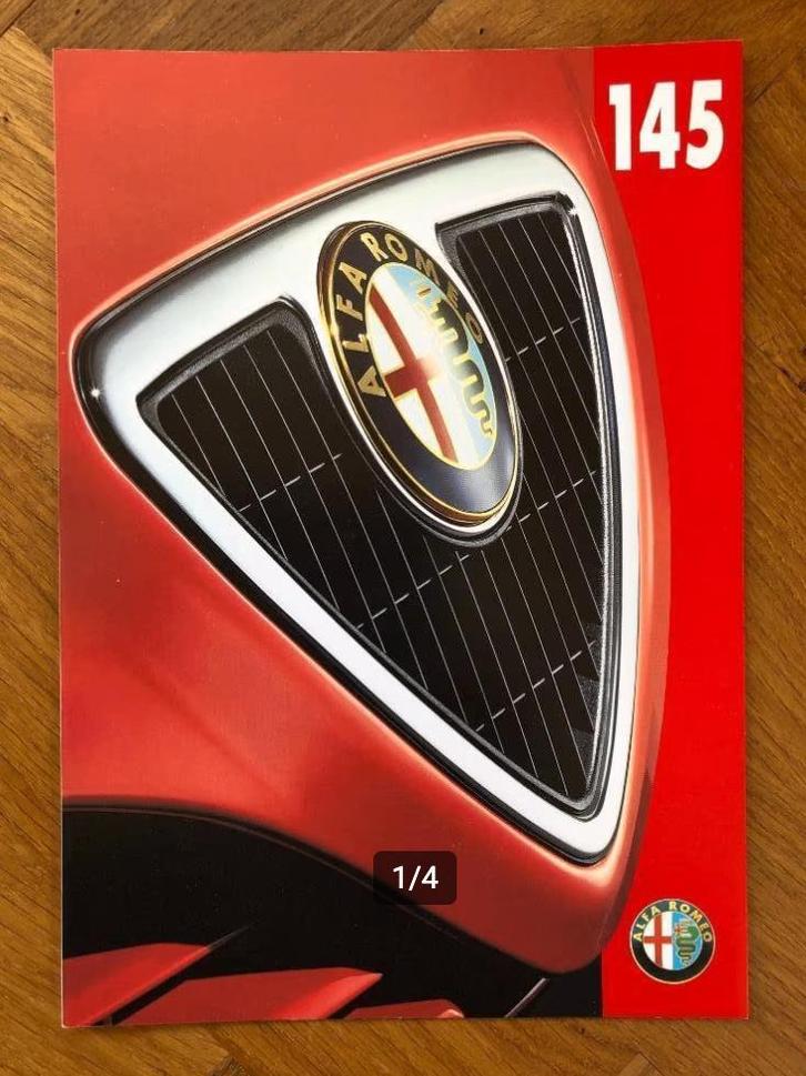 Alfa Romeo 145 folder 1997, Boeken, Auto's | Folders en Tijdschriften, Nieuw, Alfa Romeo, Verzenden