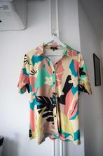 Blouse met kleurrijk patroon en korte mouw Es&sy maat M, Kleding | Dames, Blouses en Tunieken, Maat 38/40 (M), Overige kleuren