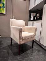 Eetkamerstoelen te koop, Huis en Inrichting, Stoelen, Ophalen, Gebruikt, Bruin, Stof
