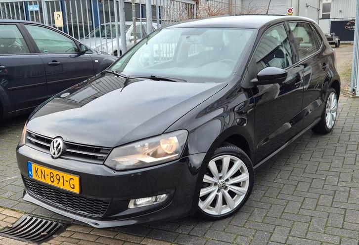 Volkswagen Polo R-Line 1.2 TSI 66KW 2014 Zwart, Auto's, Volkswagen, Bedrijf, Polo, Benzine, C, Hatchback, Handgeschakeld, Geïmporteerd