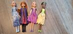 Disney Princess Poppen Set - Elsa, Anna, Rapunzel, Tiana, Ophalen of Verzenden, Gebruikt, Barbie