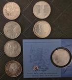 7 Verschillende zilveren 10 gulden en euro munten, Postzegels en Munten, Munten | Nederland, Setje, Koningin Beatrix, Zilver, Ophalen of Verzenden
