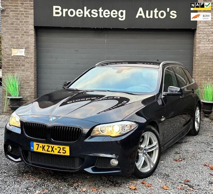 BMW 5-serie Touring 520i High Executive netteauto/keurigonde, Auto's, BMW, Bedrijf, Te koop, 5-Serie, ABS, Airbags, Airconditioning