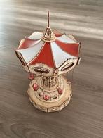 Draaimolen met muziek, handgemaakt, hout., Hobby en Vrije tijd, Modelbouw | Boten en Schepen, Ophalen, Zo goed als nieuw