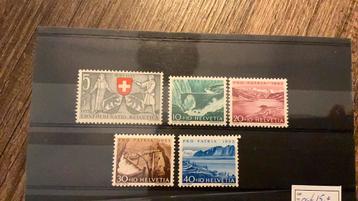 #95 Serie Zwitserland 1953 pf beschikbaar voor biedingen