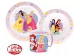 Disney Princess Kinderservies met Mok - Magnetron Eetsetje, Ophalen of Verzenden, Nieuw, Overige typen