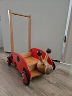 Schattige loopkar lieveheersbeestje, Kinderen en Baby's, Speelgoed | Houten speelgoed, Ophalen, Gebruikt