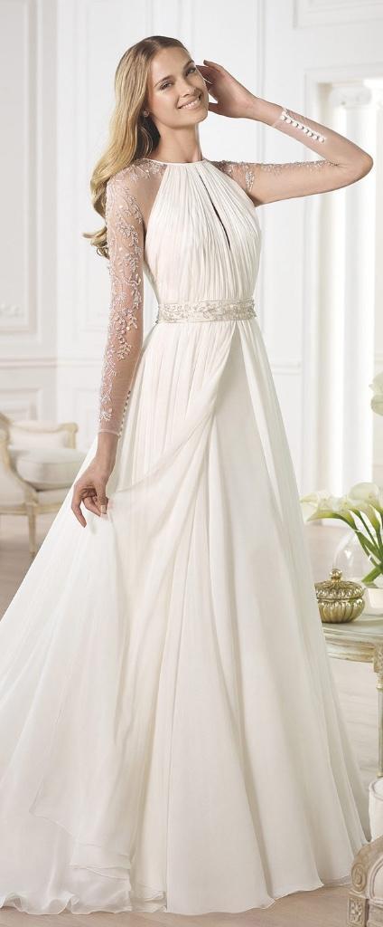 Prachtige nieuwe Pronovias bruidsjurk mt 36/38, Kleding | Dames, Trouwkleding en Trouwaccessoires, Nieuw, Trouwjurk, Wit, Ophalen of Verzenden