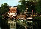 Amsterdam - Hippiewoonboot Theetuin aan de Kattenburg, Verzenden, 1960 tot 1980, Ongelopen, Noord-Holland