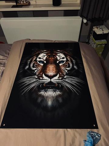 Tijger Schilderij Glas Acryl Wallfield beschikbaar voor biedingen