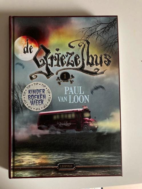 Griezelbus - 1 van Paul van Loon, Boeken, Kinderboeken | Jeugd | 10 tot 12 jaar, Zo goed als nieuw, Fictie, Ophalen of Verzenden