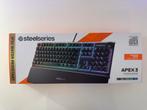 Steelseries Apex 3 toetsenbord, Computers en Software, Toetsenborden, Gaming toetsenbord, Nieuw, Ophalen of Verzenden, Steelseries