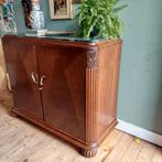 Lucky Vintage antiek Frans dressoir marmeren bovenblad, Ophalen
