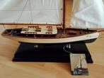 Schitterend Zeiljacht groot model 90 cm hoog x 90 cm breed, Ophalen, Nieuw