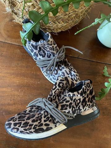 Aparte schoenen/sneakers La Strada panter print mt 39 izgst beschikbaar voor biedingen