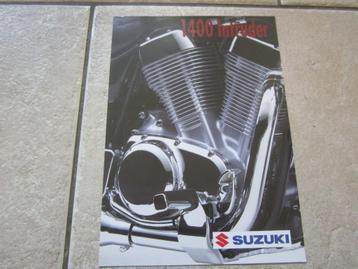 Suzuki 1400 Intruder brochure folder 1995 ?