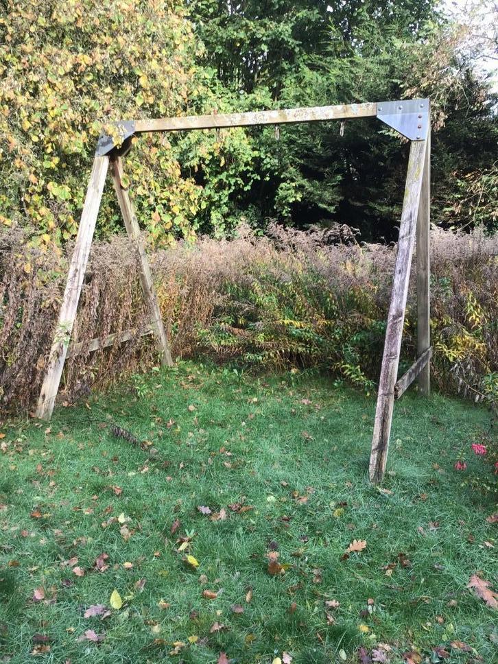 Schommel, Kinderen en Baby's, Speelgoed | Buiten | Speeltoestellen, Gebruikt, Schommel, Ophalen