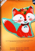 Cado opruiming vervaco borduurpakket kussen, vosje, Ophalen of Verzenden, Nieuw, Handborduren, Borduurpakket