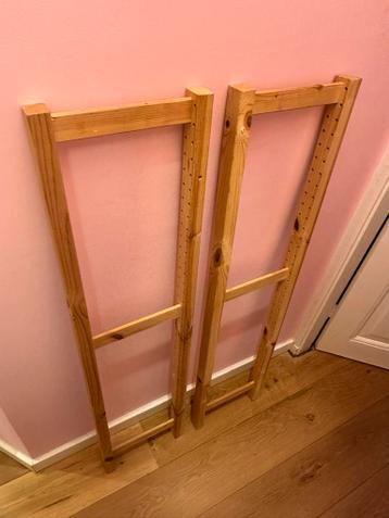 2x IKEA Ivar Zijpanelen/Staanders/Frame 30x 124 cm - afbeelding 1