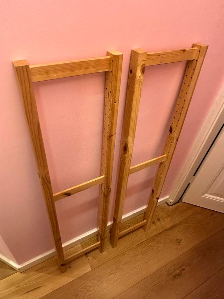 2x IKEA Ivar Zijpanelen/Staanders/Frame 30x 124 cm, Huis en Inrichting, Kasten | Stellingkasten, Gebruikt, Ophalen