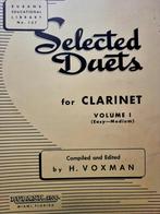 Klarinet Duetten - Rubank Educational Library No. 137, Les of Cursus, Ophalen of Verzenden, Zo goed als nieuw, Klarinet