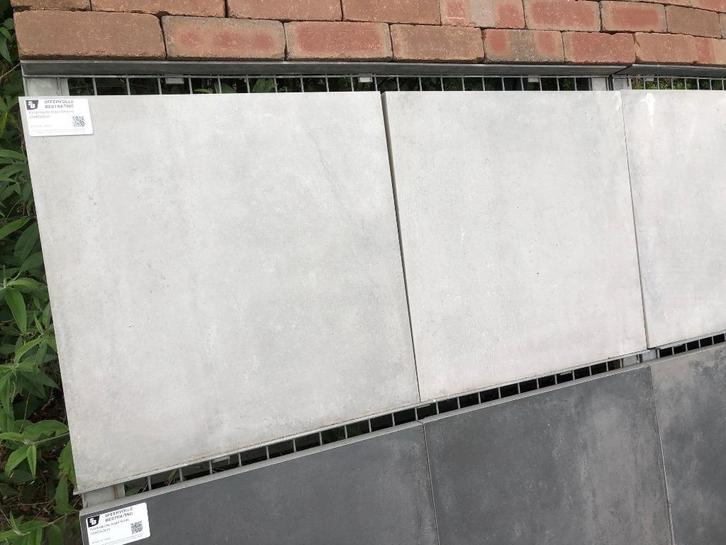 Tegels Keramiek, 60x60x3 cm, Amiens lichtgrijs, PA3, Tuin en Terras, Tegels en Klinkers, Nieuw, Terrastegels, Keramiek, 10 m² of meer