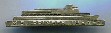 M.S. Prinses Irene zilverkl rondvaartboot broche ( U_306 ) beschikbaar voor biedingen