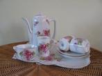 Jaren '30-'40 * Victoria * schattig serviesje op onderblad *, Ophalen of Verzenden