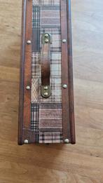 Houten Wijnkist - Vintage Stijl, Minder dan 50 cm, Gebruikt, Minder dan 50 cm, Ophalen of Verzenden