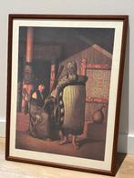 Reproductie Maori schilderij van Gottfried Lindenauer, Ophalen