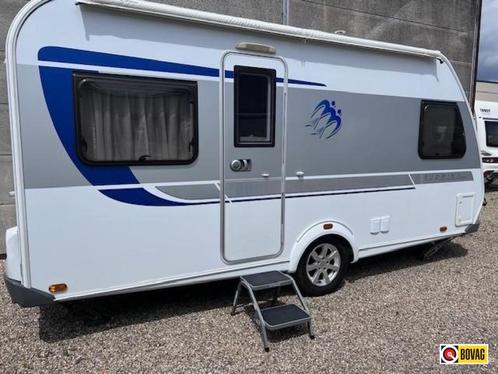 Knaus Sudwind Silver Selection 450 FU Mover Luifel fietsrek, Caravans en Kamperen, Caravans, Bedrijf, 1000 - 1250 kg, Rondzit