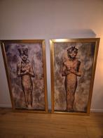 2 schilderijen, Huis en Inrichting, Woonaccessoires | Schilderijen, Tekeningen en Foto's, Ophalen, Minder dan 50 cm, Nieuw, Schilderij