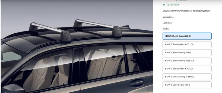 BMW Dakdragers, Auto diversen, Dakdragers, Nieuw, Ophalen of Verzenden