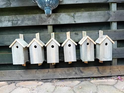 Vogelhuisje Nestkastje van grenen schutting hout, Tuin en Terras, Vogelhuisjes en Vogelbaden, Nieuw, Ophalen of Verzenden