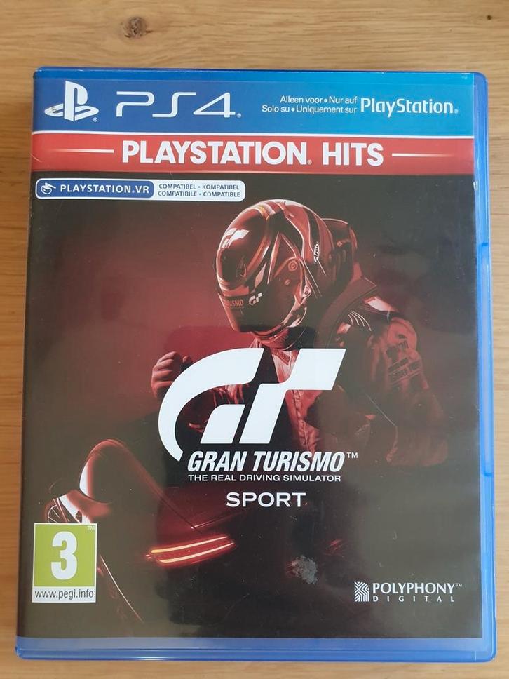 Gran Turismo Sport (PlayStation Hits), PS4, Spelcomputers en Games, Games | Sony PlayStation 4, Zo goed als nieuw, Racen en Vliegen