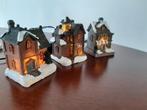 3 Kersthuisjes, Diversen, Kerst, Ophalen, Zo goed als nieuw