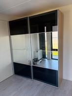 Ikea paxkast en twee spiegeldeuren, Huis en Inrichting, Kasten | Kledingkasten, 100 tot 150 cm, 200 cm of meer, Ophalen of Verzenden